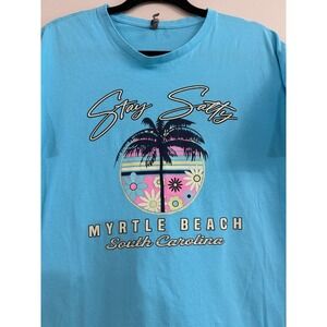 Stay Salty tshirt Myrtle Beach South Carolina Size XL 100% Cotton soft